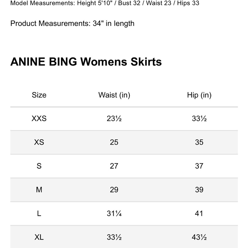 Anine Bing Black Maxi Skirt - Picture 6 of 6